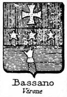 Bassano Coat of Arms / Family Crest 1