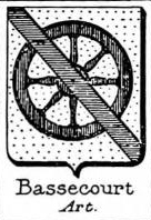 Bassecourt Coat of Arms / Family Crest 1
