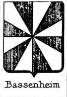 Bassenheim Coat of Arms / Family Crest 1