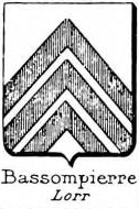 Bassompierre Coat of Arms / Family Crest 0