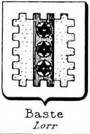 Baste Coat of Arms / Family Crest 0