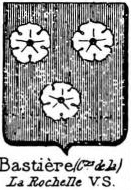 Bastiere Coat of Arms / Family Crest 0