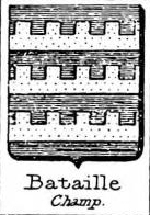 Bataille Coat of Arms / Family Crest 1