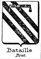 Bataille Coat of Arms / Family Crest 2