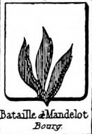 Bataille Coat of Arms / Family Crest 3