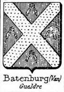 Batenburg Coat of Arms / Family Crest 0