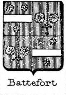 Battefort Coat of Arms / Family Crest 1