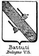 Battuti Coat of Arms / Family Crest 0