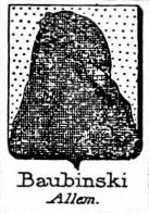 Baubinski Coat of Arms / Family Crest 0