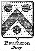 Baucheron Coat of Arms / Family Crest 0