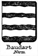 Baudart Coat of Arms / Family Crest 0