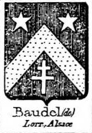 Baudel Coat of Arms / Family Crest 0