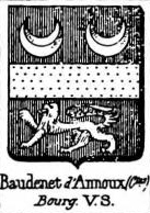 Baudenet Coat of Arms / Family Crest 1