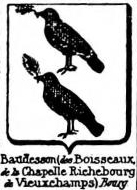Baudesson Coat of Arms / Family Crest 1