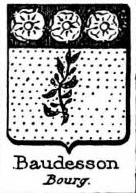 Baudesson Coat of Arms / Family Crest 0