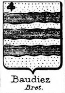Baudiez Coat of Arms / Family Crest 0