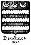 Baudinot Coat of Arms / Family Crest 0