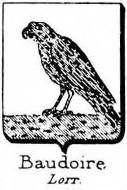 Baudoire Coat of Arms / Family Crest 0