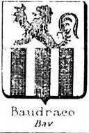 Baudraco Coat of Arms / Family Crest 0