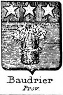 Baudrier Coat of Arms / Family Crest 1