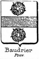 Baudrier Coat of Arms / Family Crest 0