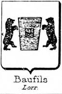Baufils Coat of Arms / Family Crest 0