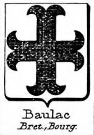 Baulac Coat of Arms / Family Crest 1