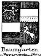 Baumgarten Coat of Arms / Family Crest 11