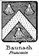 Baunach Coat of Arms / Family Crest 0