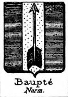 Baupte Coat of Arms / Family Crest 0