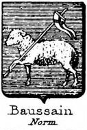 Baussain Coat of Arms / Family Crest 0