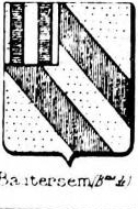 Bautersem Coat of Arms / Family Crest 1