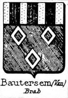 Bautersem Coat of Arms / Family Crest 0