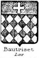 Bautriset Coat of Arms / Family Crest 0