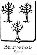 Bauverot Coat of Arms / Family Crest 0
