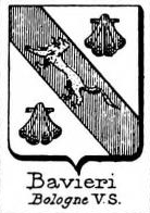 Bavieri Coat of Arms / Family Crest 1