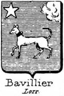Bavillier Coat of Arms / Family Crest 0
