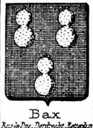 Bax Coat of Arms / Family Crest 1