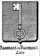 Baxemont Coat of Arms / Family Crest 0