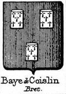 Baye Coat of Arms / Family Crest 1