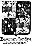 Bayntun Coat of Arms / Family Crest 2