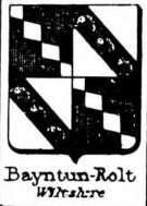 Bayntun Coat of Arms / Family Crest 1