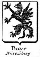 Bayr Coat of Arms / Family Crest 3