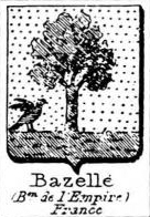 Bazelle Coat of Arms / Family Crest 1