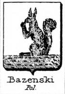 Bazenski Coat of Arms / Family Crest 0