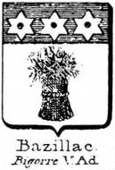 Bazillac Coat of Arms / Family Crest 0