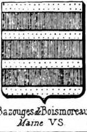 Bazouges Coat of Arms / Family Crest 3