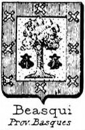 Beasqui Coat of Arms / Family Crest 1