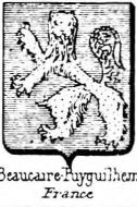 Beaucaire Coat of Arms / Family Crest 0
