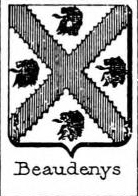 Beaudenys Coat of Arms / Family Crest 0